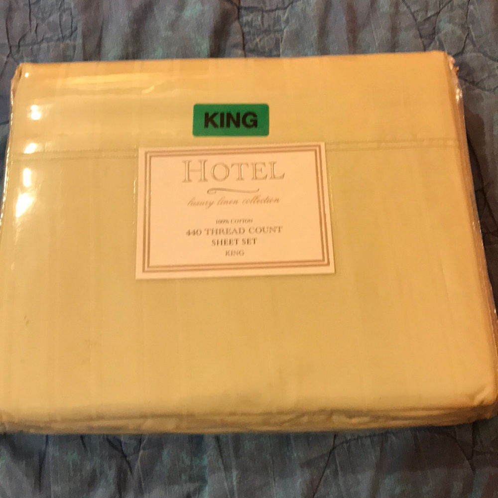 King full set of sheets brand new